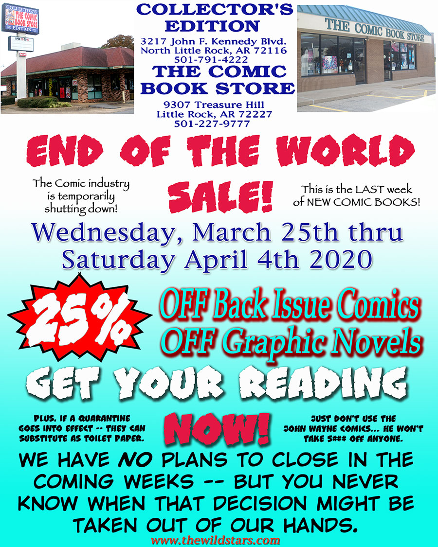 end of the world sale