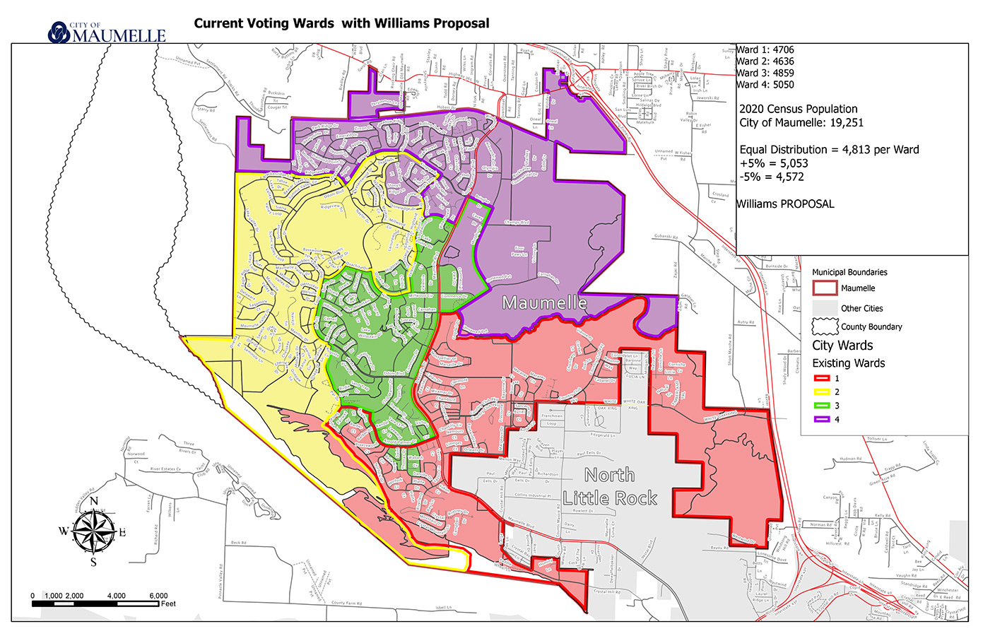 proposed rezoning map