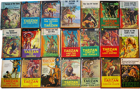 Tarzan Four Square second edition set