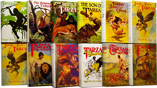 Tarzan First Edition A. C. McClurg set
