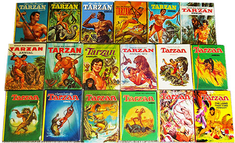 Tarzan Annual set