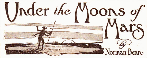 Under the Moons of Mars art logo