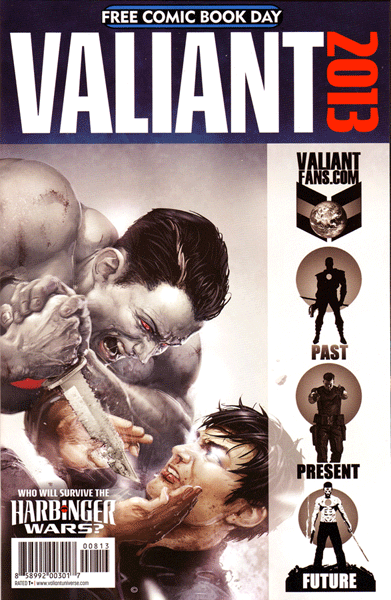 2013 FCBD cbs Exclusive Valiant Cover